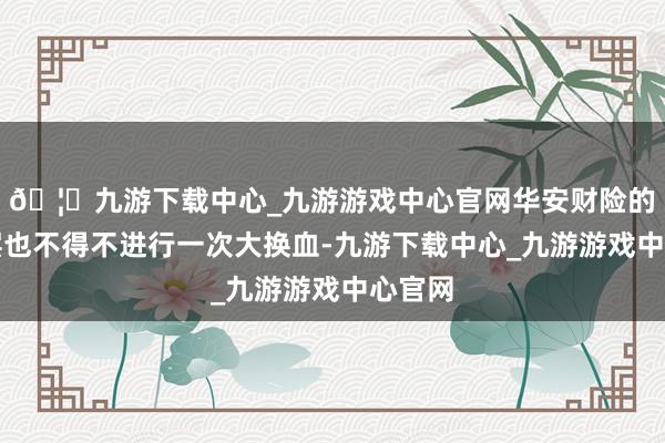 🦄九游下载中心_九游游戏中心官网华安财险的照管层也不得不进行一次大换血-九游下载中心_九游游戏中心官网